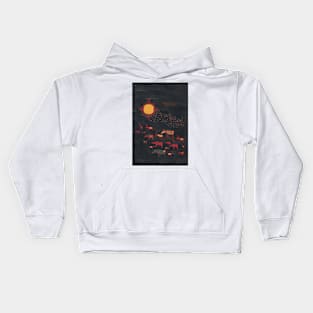 The sun seekers Kids Hoodie